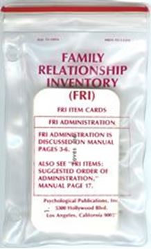 Picture of Family Relationship Inventory (FRI) Item Cards pkg./50