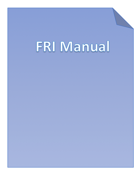 Picture of Family Relationship Inventory (FRI) Manual